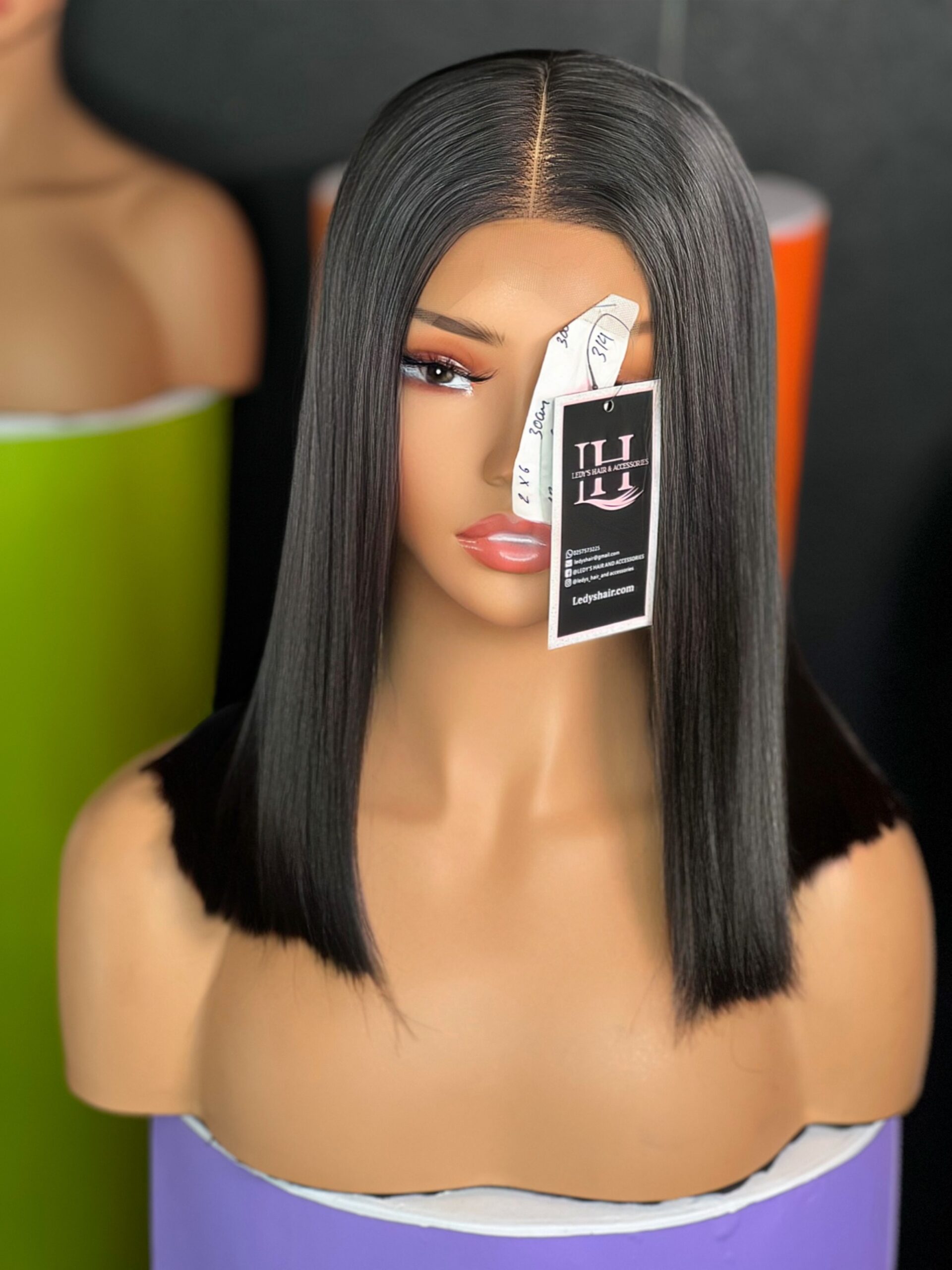 14 inches BONE STRAIGHT