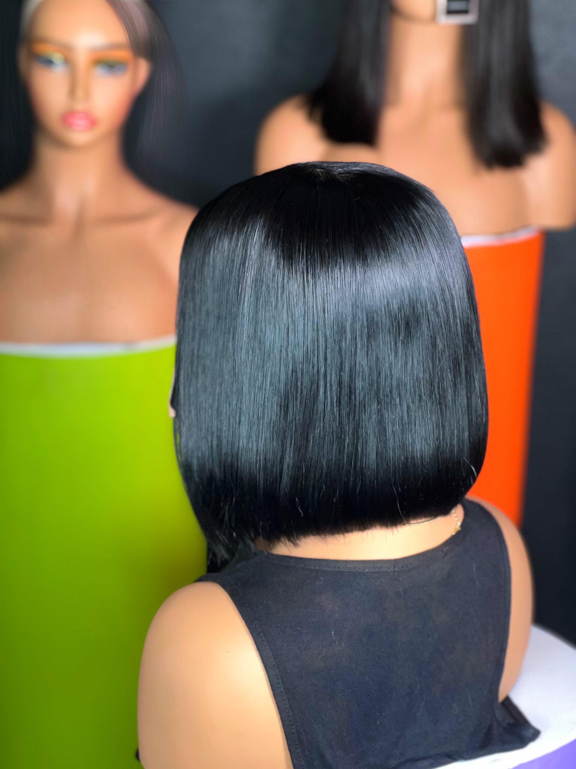 8 inches JET BLACK BONE STRAIGHT - Image 2